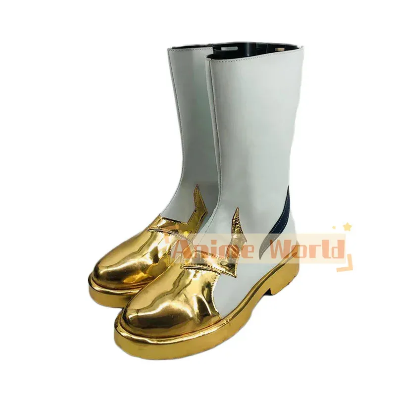 the Eleven Fatui Harbingers The Jester Pierro Cosplay Shoes Halloween Boots Custom Made