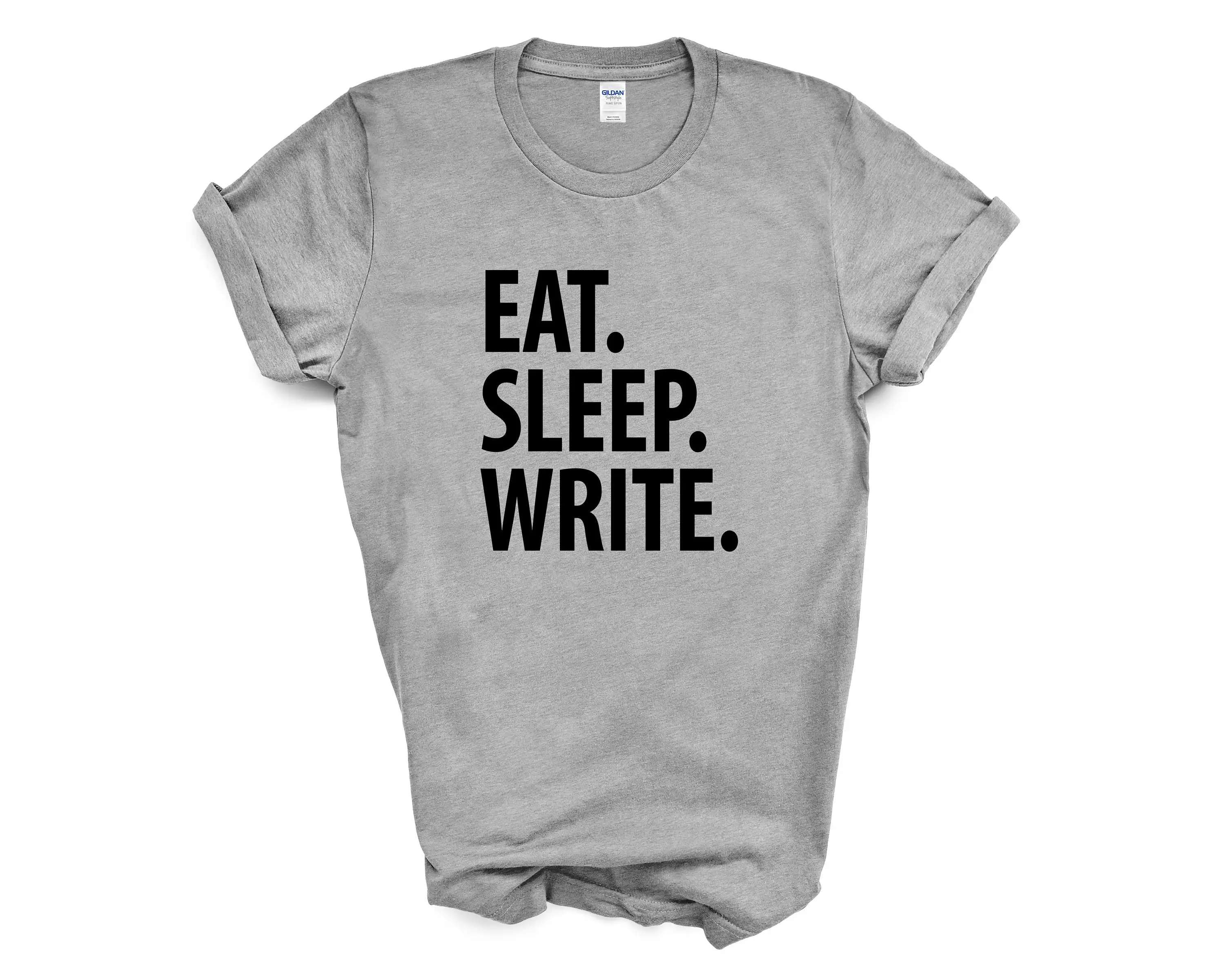 Writer T Shirt Eat Sleep Write S 2258