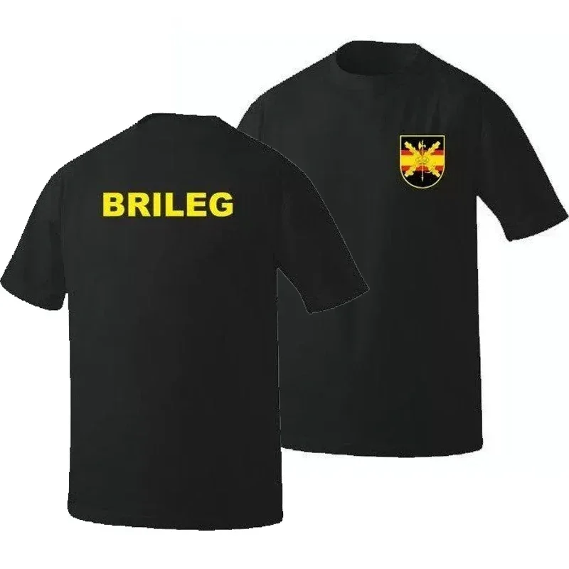 

Brileg Legion Alfonso XIII Бригада. Футболка «Испанский легион», 100% хлопок, с круглым вырезом и коротким рукавом, летняя повседневная мужская футболка, уличная одежда