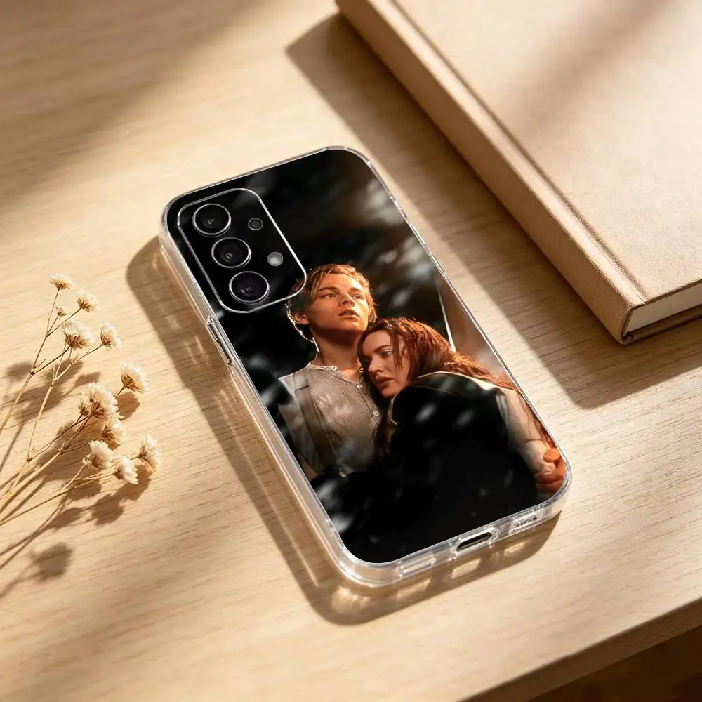 M-Moive T-Titanic  Clear Soft Silicone Phone Case for Samsung S25 S24 S23 S22 S21 S20 Ultra Plus