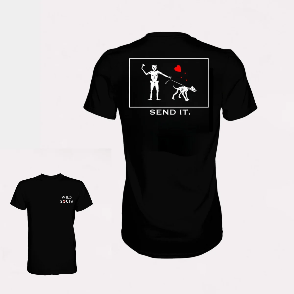 Send It Tee Crop High-end Luxury Unisex Style Both of Men and Women