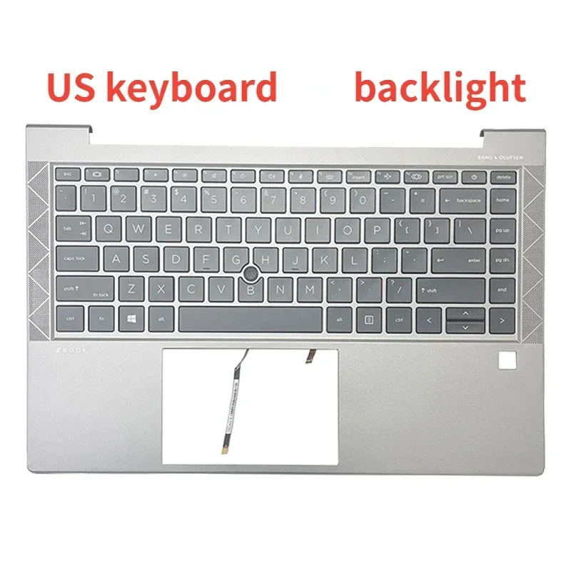 For HP Zbook Firefly 14 G7 G8 Laptop Palm Pad Keyboard Bottom Cover Host Top Cover Bottom Cover