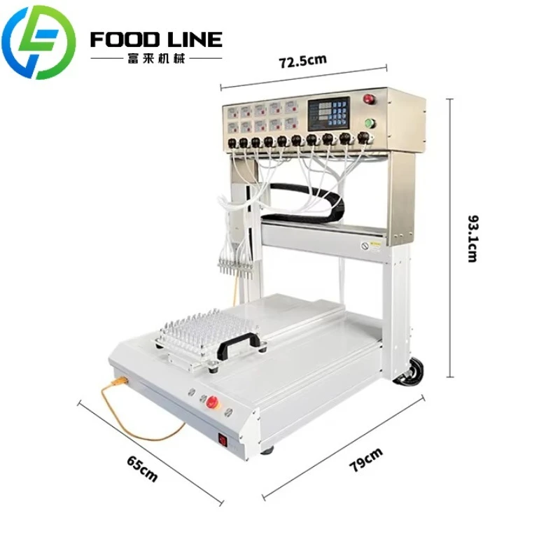 Multi-Head Micro-High Precision Liquid Filling Machine Perfume Oral Liquid Reagent Automatic Quantitative Sorting Machine