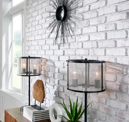 

Old Chicago Faux Brick Wall Panel - Tall