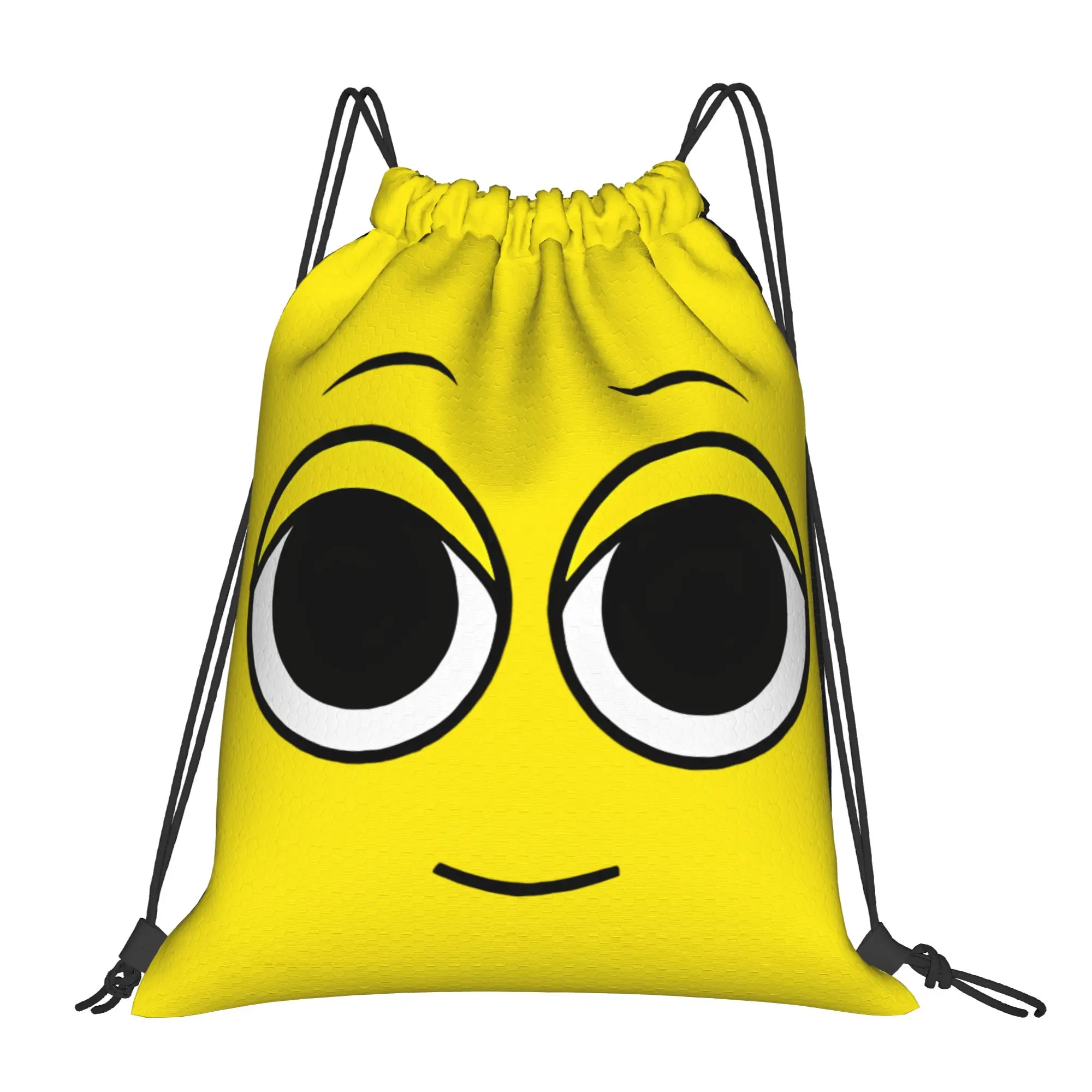 Sprunki Cartoon Anime Backpack Drawstring Sports Bags Gym Bag Water Resistant  String Sackpack for Cycling 36cm (W) x 43cm (H)