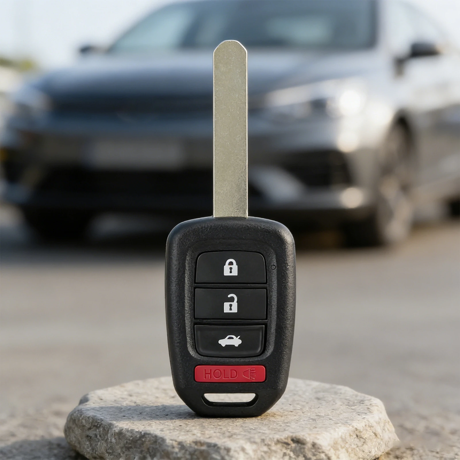 

4-кнопочный пульт дистанционного управления без ключа MLBHLIK6-1T 313,8 МГц, дистанционный автомобильный брелок для Honda 2016-2020 Civic LX для Honda 2016-2019 CR-V