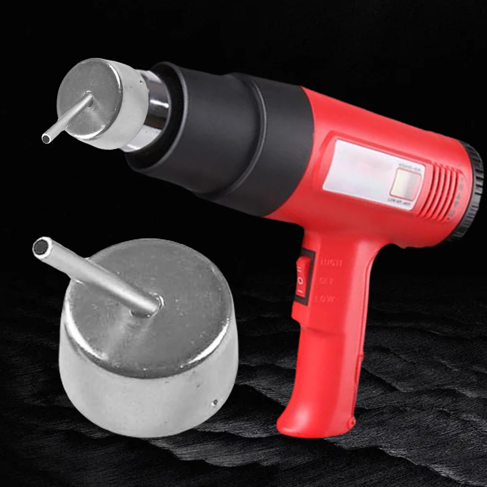 Untuk Nozel Udara Panas 858/858D, Nozel Pengelasan Sudut Lengkung 45 Derajat, Selongsong Nozel Heat Gun 3/5/7/8/10mm, 1-3 Buah Nozel Pengelasan