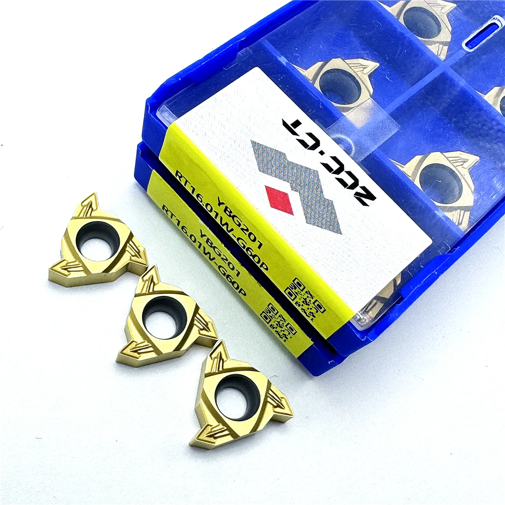 Imagem -02 - Inserções de Rosca ct Torno Cnc Aço Processamento Corte de Rosca de Alta Qualidade Carbide Insert 16.01 Rt22.01 Zcc.