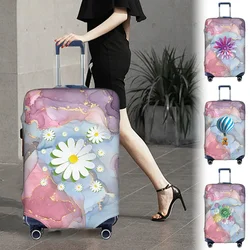 Luggage Cover Stretch Fabric Suitcase Protector Case 3D Pattern Series Baggage Dust Case Cover Suitable 18-32 Inch Suitcase