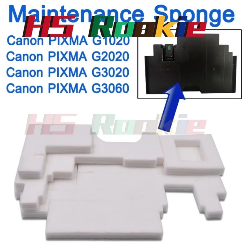 

10sets MC-G02 Waste Ink Tank Sponge for CANON G1020 G2020 G3020 G3060 G1220 G2160 G2260 G3160 G3260 G540 G550 G570 G620 G640 650