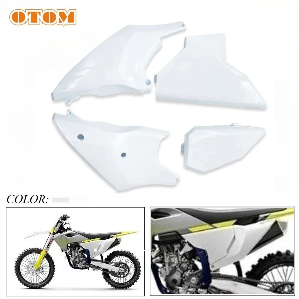 OTOM Motorrad-Heckverkleidung Luftfilter-Schutzabdeckung Seitenverkleidung Schutz für HUSQVARNA FC FS FX TC TX 250 350 450 2023-2024
