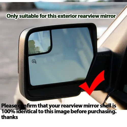 Imagen 2 del producto Espejos retrovisores de ala de puerta calefactada para Ford Expedition, accesorios izquierdo o derecho, CL1Z17K707A, CL1Z17K707C, 2012-2017