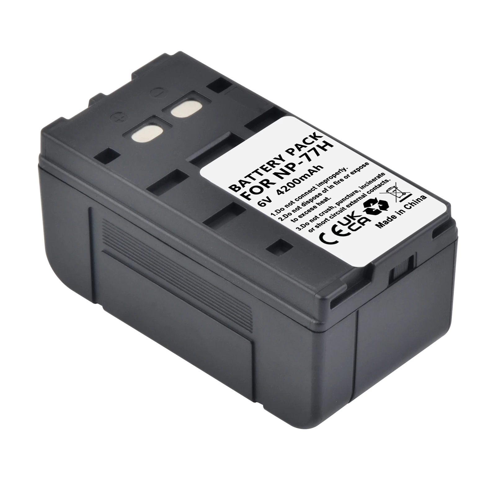 4000mAh NP-77H Replacement Ni-Mh Camera Battery+LED USB Dual Charger for Sony NP-66 NP-67 NP-68 NP-77 NP-98 NP-77H NP-55 - Image 2