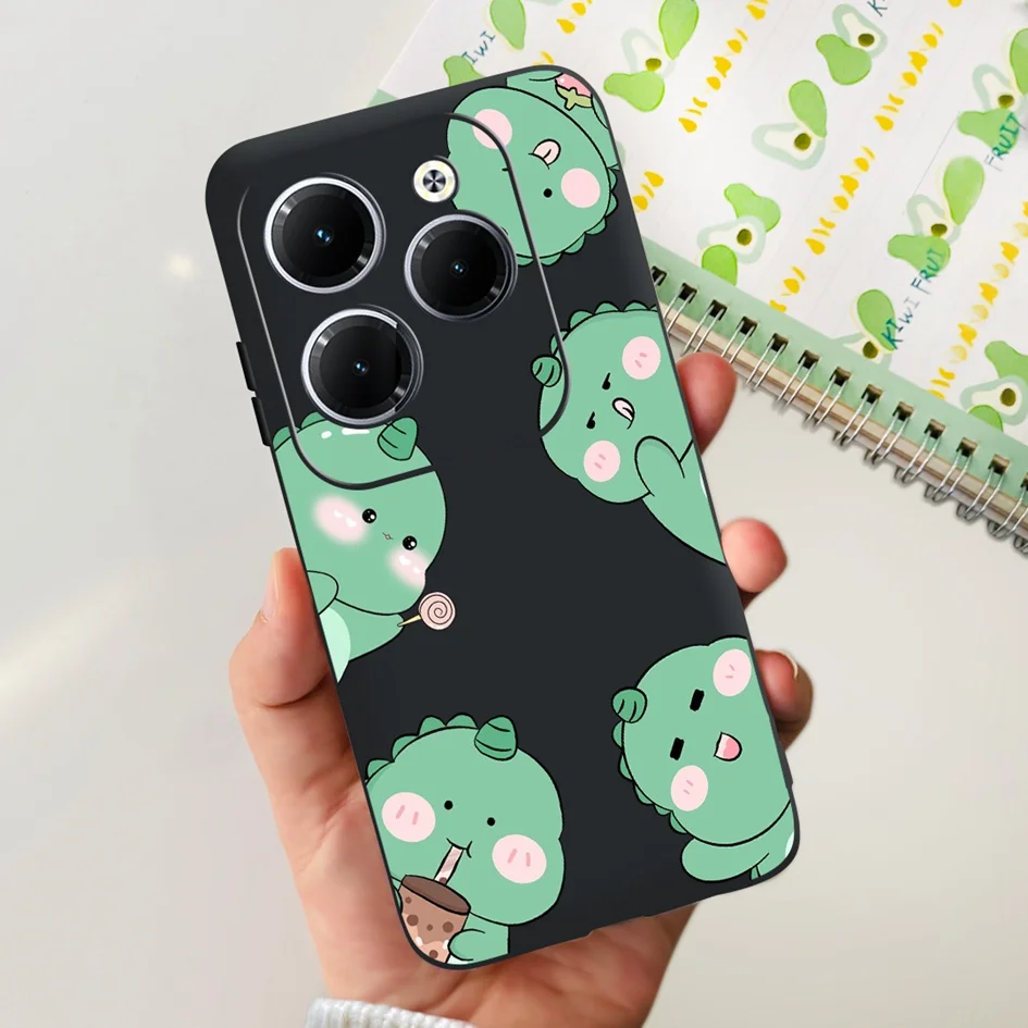 For Infinix Hot 40 4G Case 2023 New Fashion Love Heart Cartoon Funda Soft Silicone Back Cover For Infinix Hot 40i Hot40 Pro Capa