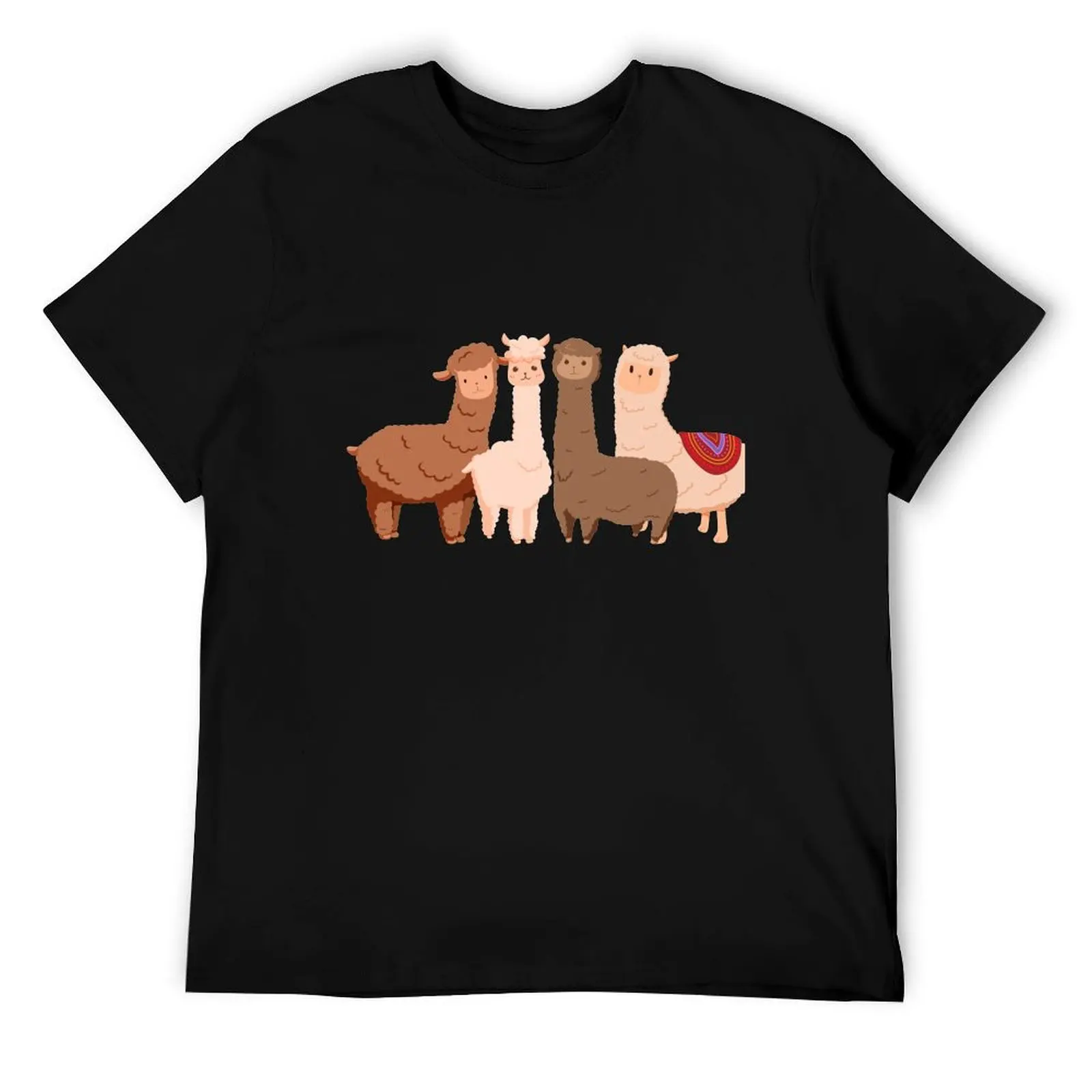 

Футболка из альпаки, забавные футболки, хлопковая хлопковая футболка, мужская рубашка, тяжелая хлопковая футболка