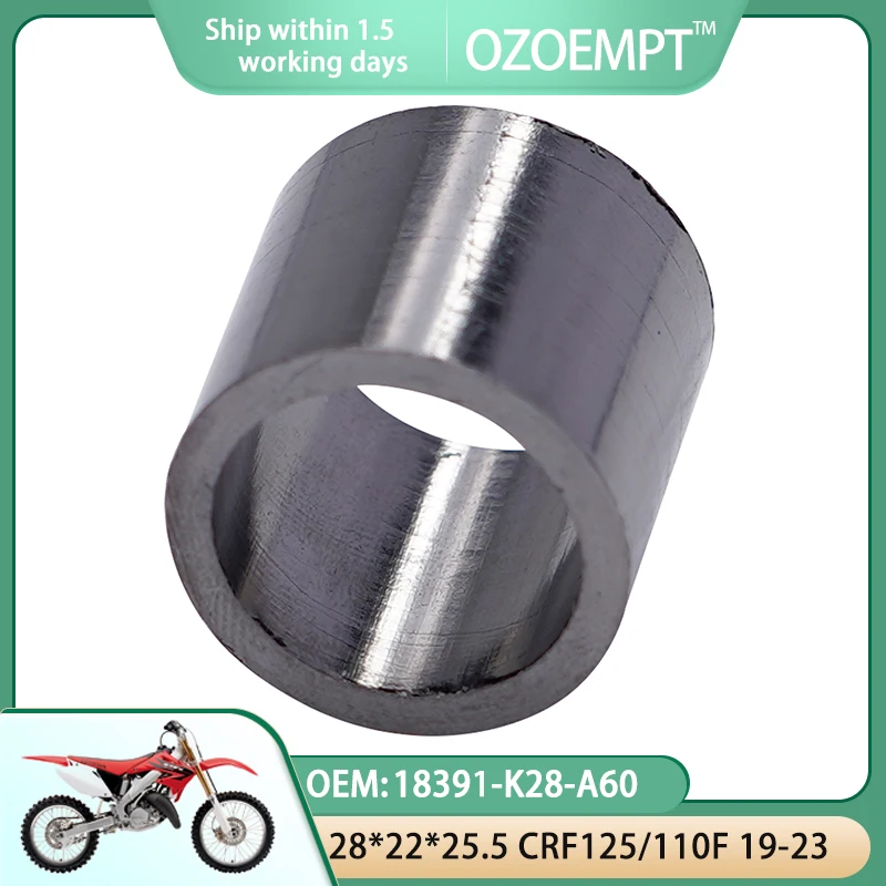 OZOEMPT OZOEMPT 28*22*25.5 mm Motorcycle Gasket, Muffler Applications:CRF110F 2019-2023 CRF125F 2019-2023 18391-K28-A60