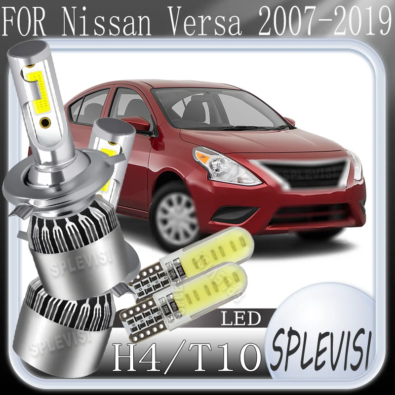 

Long-Lasting Reduce Replacement Frequency H4 LED headlight For Nissan Versa 2007 2008 2009 2010 2011 2012 2013 2014 2015-2019