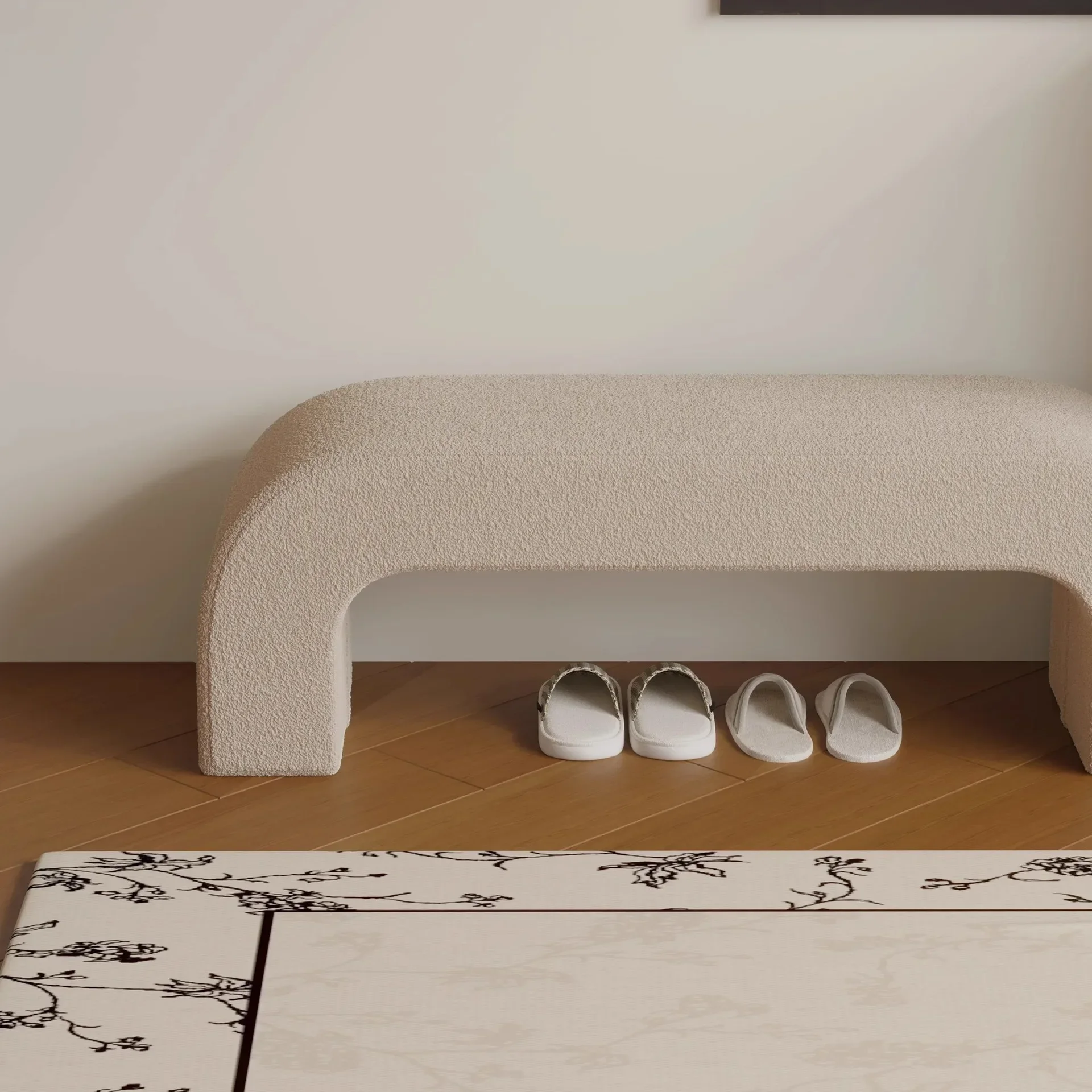 Home Change Shoe Stool Home Entrance Bedroom Bedroom Bedside Stool Living Room Cloakroom Shoe Bench Clothing Store Sofa Stool image 4