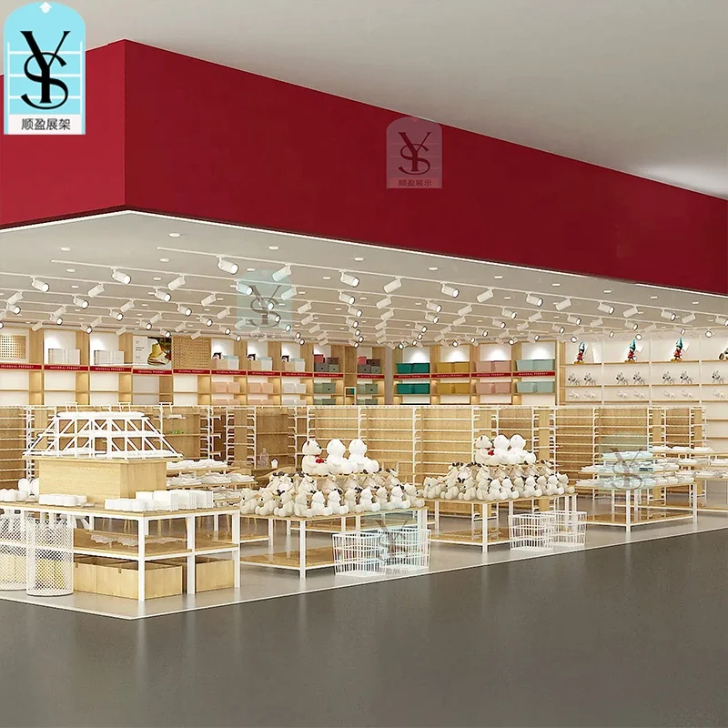 Custom.Store الرف رفوف سوبر ماركت عرض الصلب رفوف المتجر رف جندول للتسوق