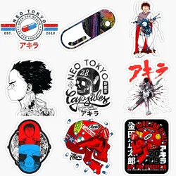 Akira Japanese Anime Capsule Skull Sticker Camper Van Motorcycle Bike Accessories Car Door Laptop Truck Window Glass Car Decal