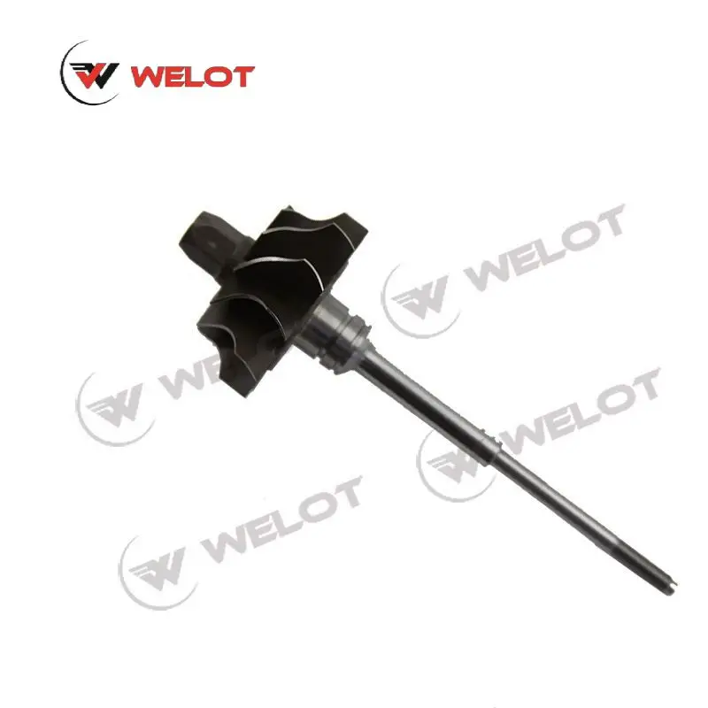 K03 Turbo Shaft and Wheel  53039700009 53039880009 53039880061 For Citroen Berlingo 2.0 HDI 66Kw DW10TD 1999- 0375C8 0375E3