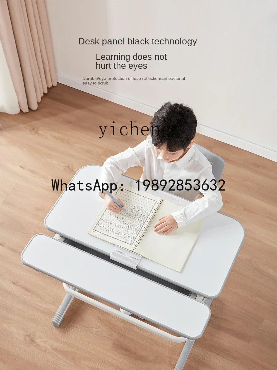 مكتب دراسة للأطفال من ABC ومكتب كتابة بسيط لرفع اليدين #5