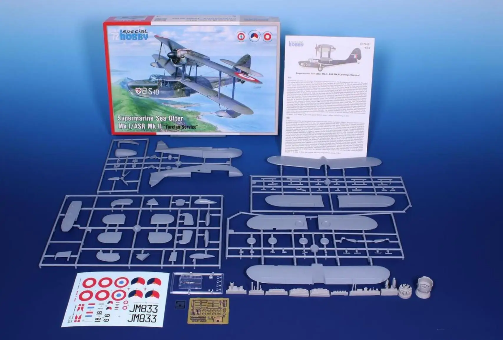 Special Hobby SH72431 1/72 Supermarine Sea Otter Mk.I/ASR Mk.II Foreign Service Model Kit