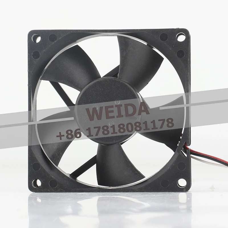 Delta 12V 0.18A AC EC Dual ball CPU Chassis 8CM 8020 Three-wire high air volume Mute AFB0812HD cooling fan