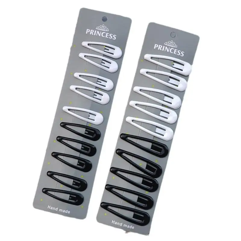 10 Stück Matte Metall-Haarspangen in Verschiedenen Niedlichen Formen, Neutrale Töne für den Täglichen Gebrauch, Haaraccessoires für Frauen und Mädchen – Detail 5