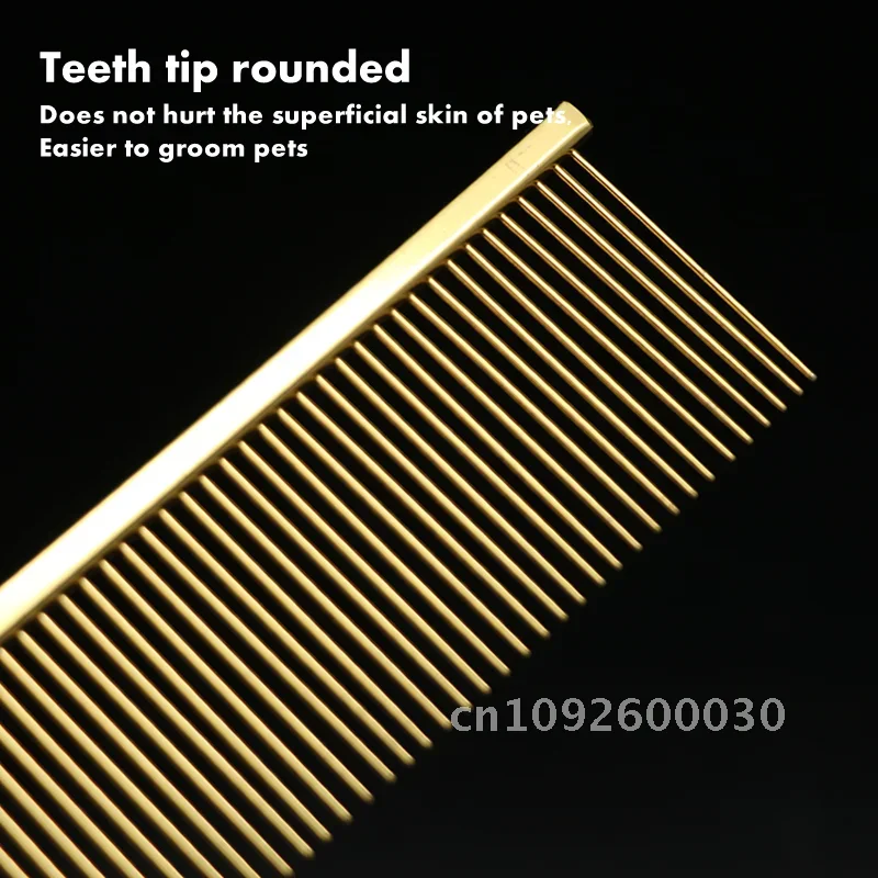 

Competition Pet Grooming Piano Comb Poodle Pull Hair Open Crane Competitive Knot Style Hair Pick Comb Inline Comb Dog