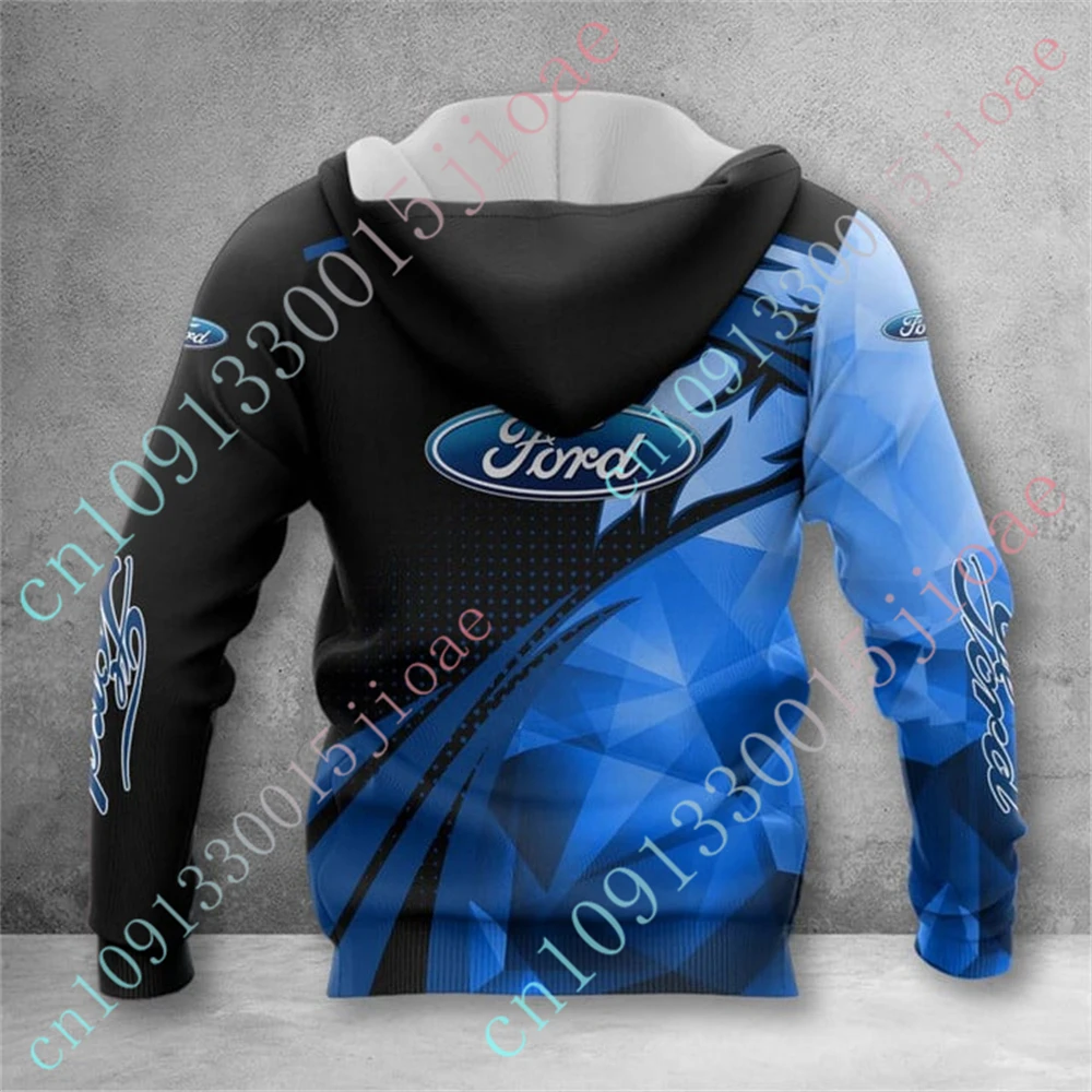 Ford Clothing Harajuku Pullover Top Casual Oversize Zip Hoodies Unisex Sweatshirt Anime Hoodies For Men Women Custom Logo