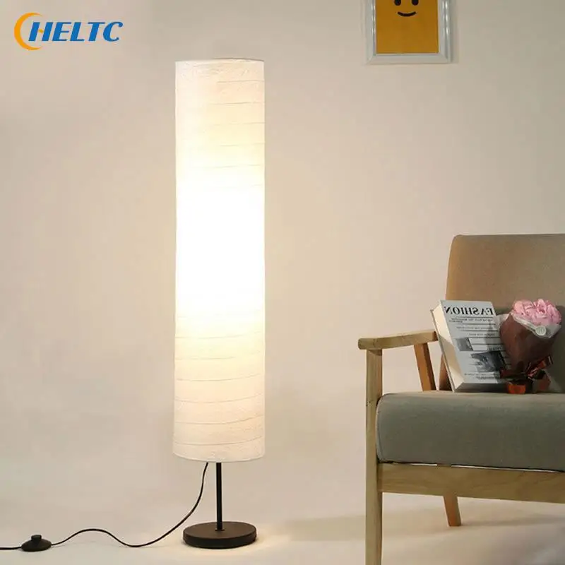 Creative Foldable Minimalist Floor Lampshade Paper Design Floor Lamp Shade European Style Home Hotel Bedroom Decoration Lamp