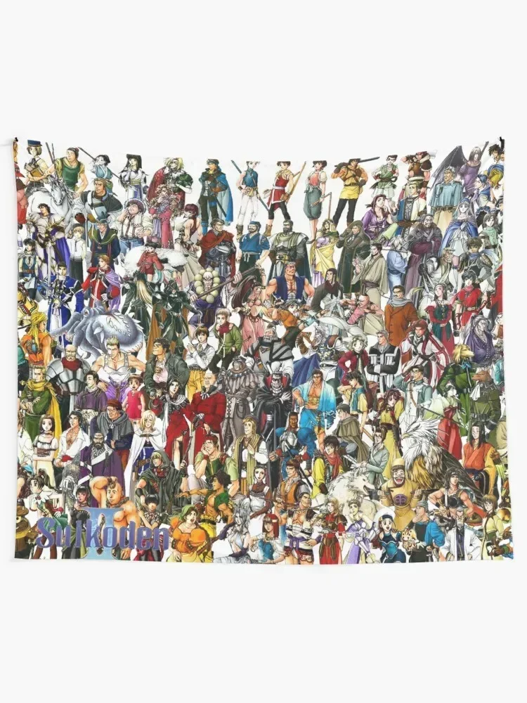 Suikoden 2 Collage Tapestry Home Decorators Decoration Bedroom Room Decorator Tapestry