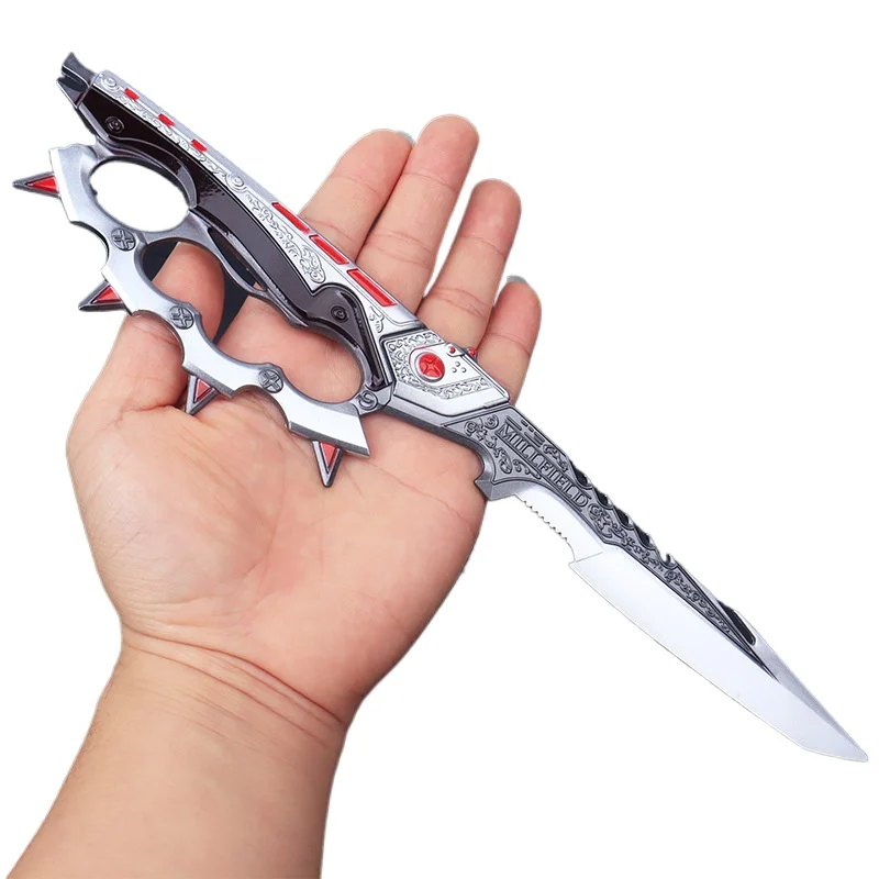 Juego de armas periféricas Delta Force Creed de 28cm/11,02 pulgadas, modelo de exhibición de escritorio, colección de adornos, regalo de cumpleaños para niñas y niños, juguetes