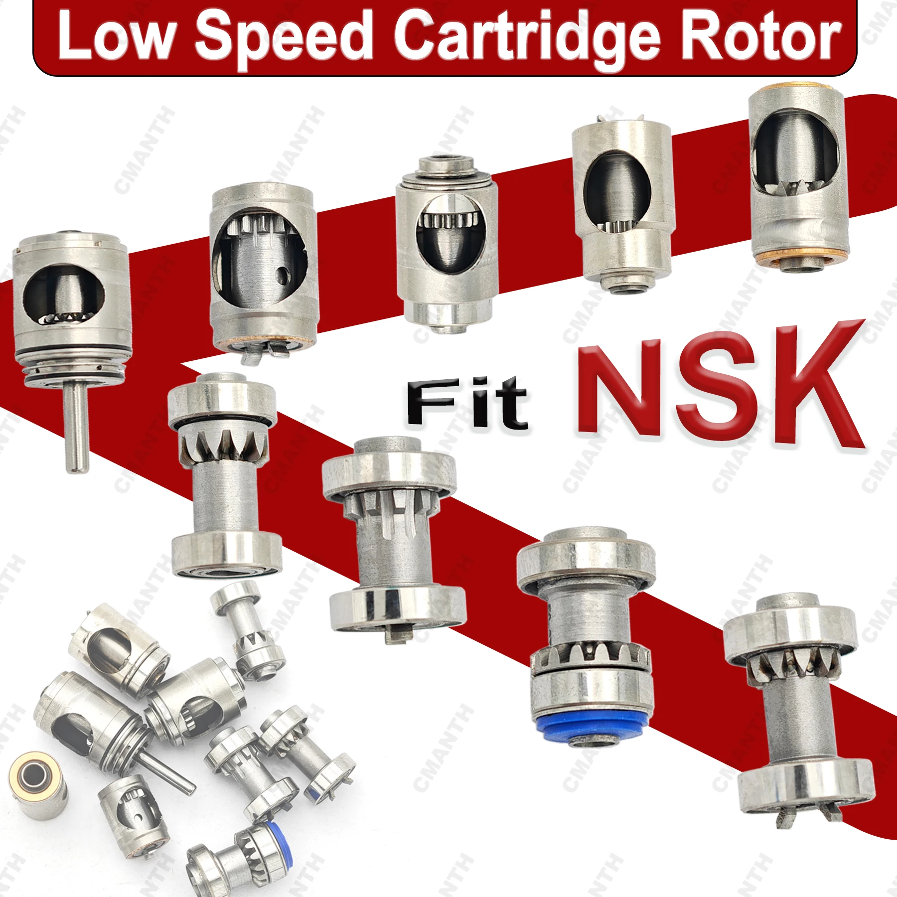 

Dental Low Speed Rotor Fit NSK Low Speed Handpiece Dentistry Turbine Cartridge Air Rotor Dentistry Accessories Various Models