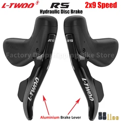 LTWOO R5 Road Bike Hydraulic Disc Brake Shifters 2x9 Speed Aluminum Alloy Dual Control Lever Bicycle Parts