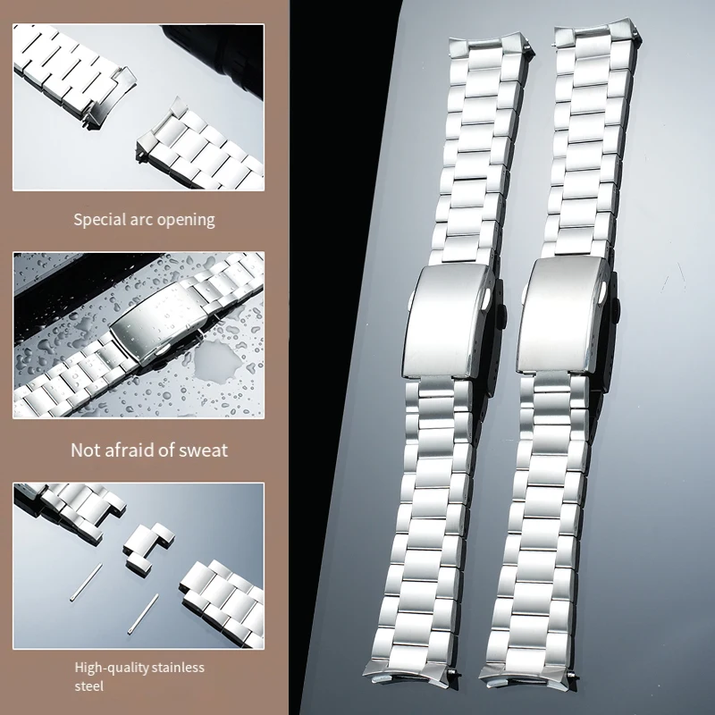 21.5mm Solid Metal Watchband For TAG HEUER Formula 1 Gulf Oil watch CAZ101 Stainless Steel Wristband F1 Bull style Bracelet view 2