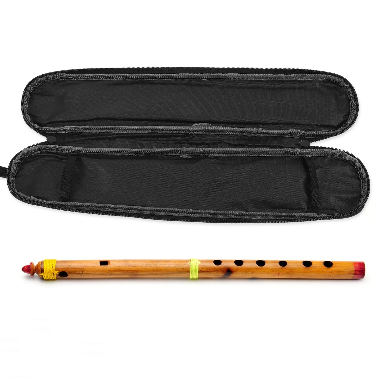 

Flute Protection Cover Carrying Bag for Musicians Case Dizi Black Instruments Accessories