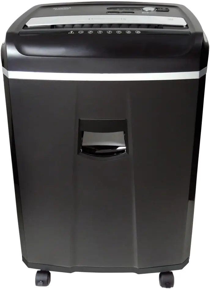 20-Sheet Crosscut Shredder for Paper, CDs and Credit Cards with Anti-Jam Design, 7-Gallon Pullout Basket, 60-Minute Continuous Run Time