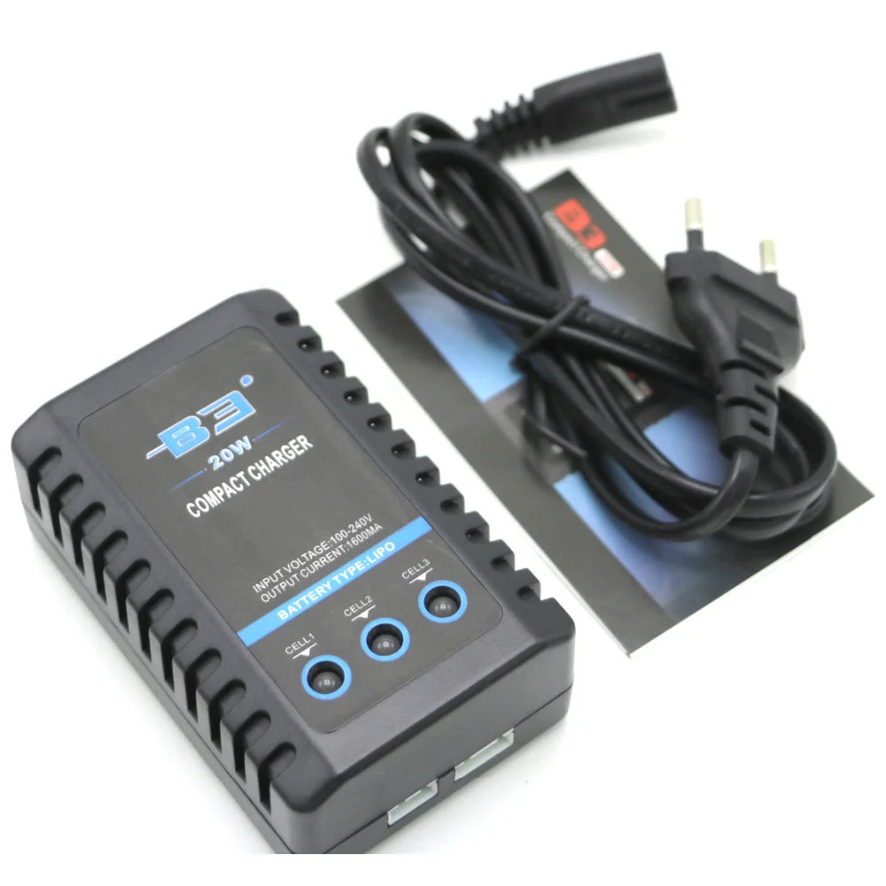 IMAX B3 20W 1.6A Compact Portable Battery Balance Charger for 2s-3s RC LiPo AEG Airsoft For RC Hobby Dropship Wholesale