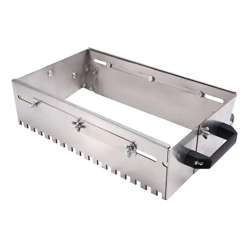 

A33Z-400-800Mm Adjustable Square Notched Trowel Mortar Comb For Fast And Equal Application Of Adhesive On The Floor