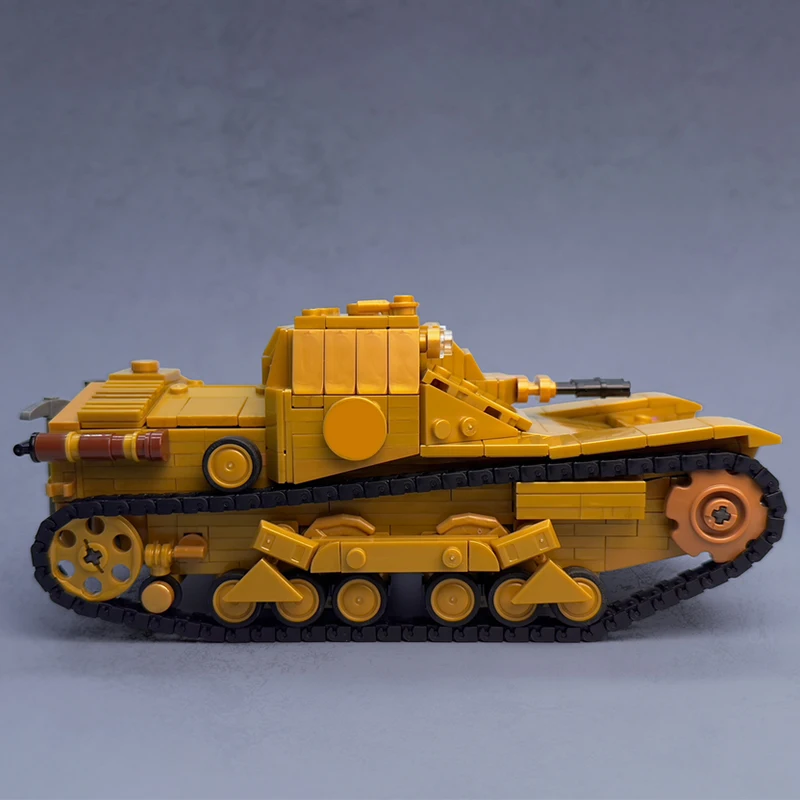941 PCS Military Tank Model CVMOC-33 ette 1/16 Scale MOC Customize Modular Building Block Technology DIY Boys Assembly Toy Gift