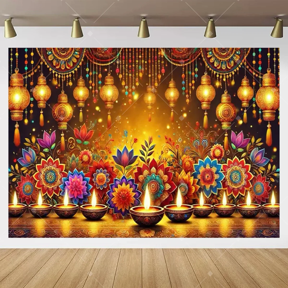 Fondo de fiesta decorativo par - Indian Wedding Decor Supply reseña y precio