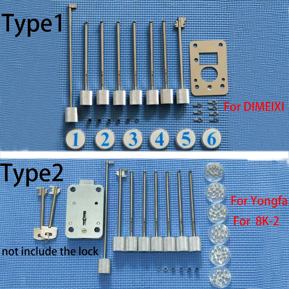 

for Yongfa K8-2 Safe Swing Bolt Lock Stainless Steel Locksmith Supplies Hardware For DIMEIXI Lever Blade Leaf Vault Door Tool