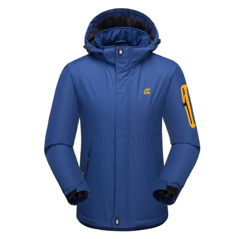 Men Women Winter Trekking Ski Jacket Hiking Waterproof Thicken -20 Degree Super Warm Breathable Outdoor Camping Coat