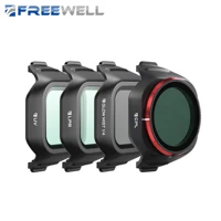 Freewell Everyday Paquete de 4 filtros para DJI Mini 5 Pro, incluidos UV, CPL, LPR y Glow Mist 1/4 Accesorios de filtro para drones