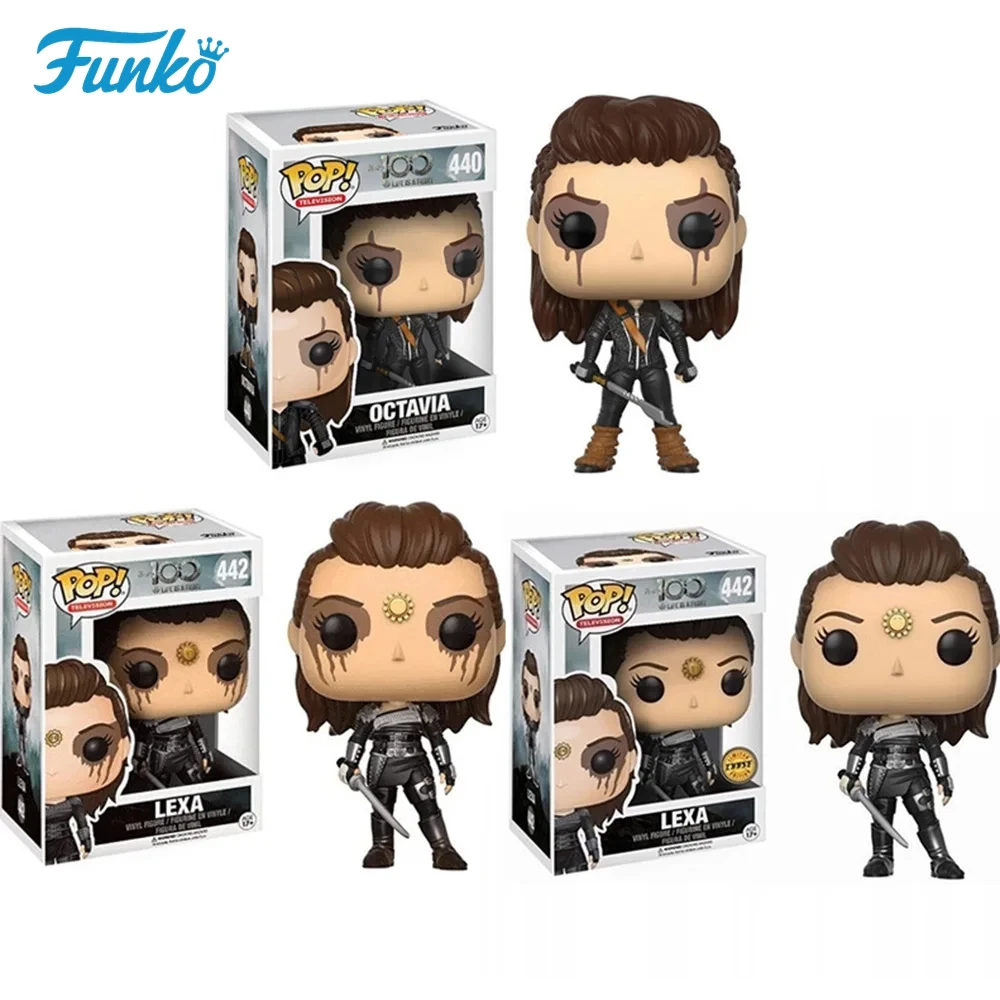 100 фигурок Funko POP! Виниловая фигурка BELLAMY 439 #   ОКТАВИЯ 440 #   ЛЕКСА 442 #   Коллекционные модели игрушек для детей, подарок на Рождество