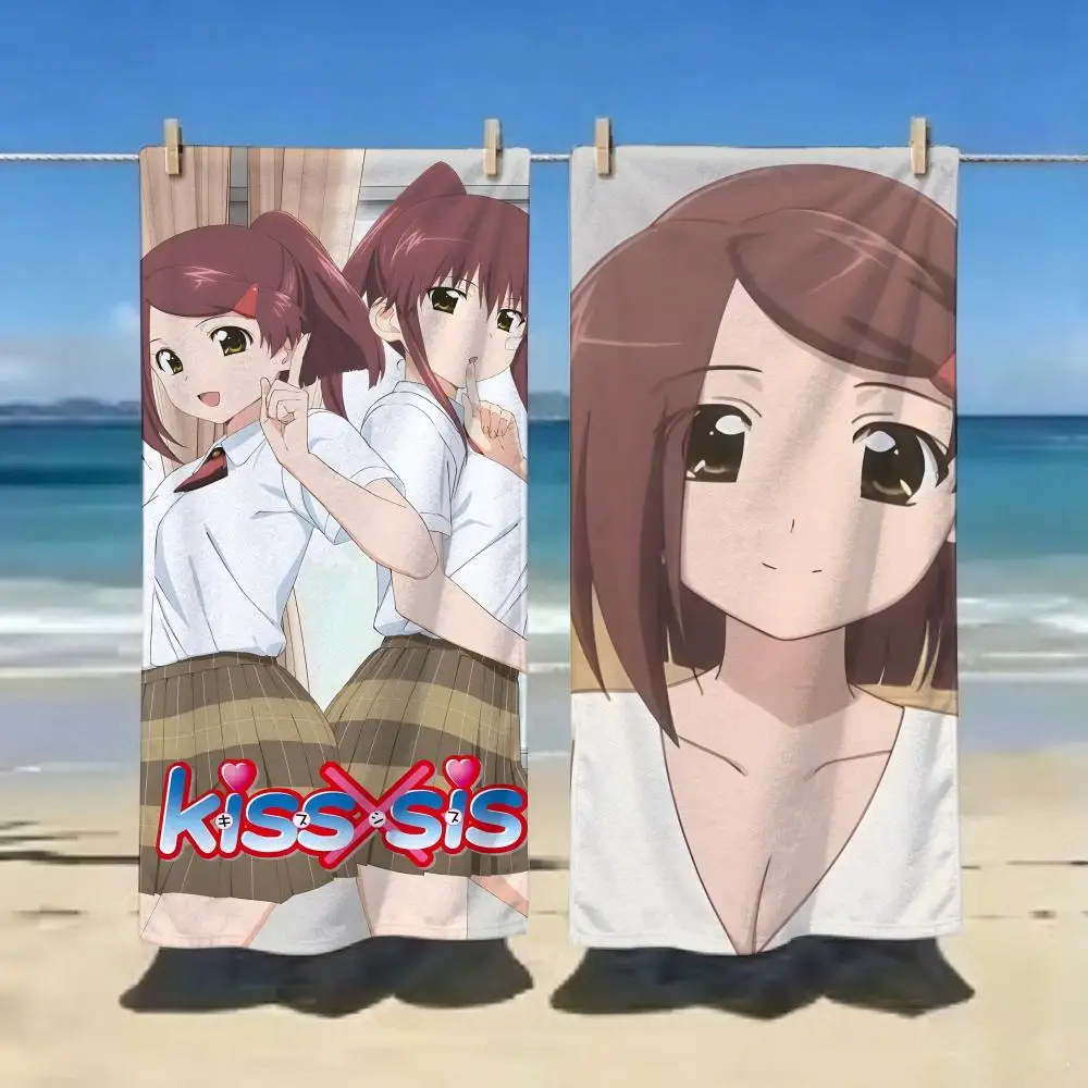 Anime K-kissS sisS Towel ultra-fine fiber quick drying absorbent bath towel, outdoor swimming sports towel