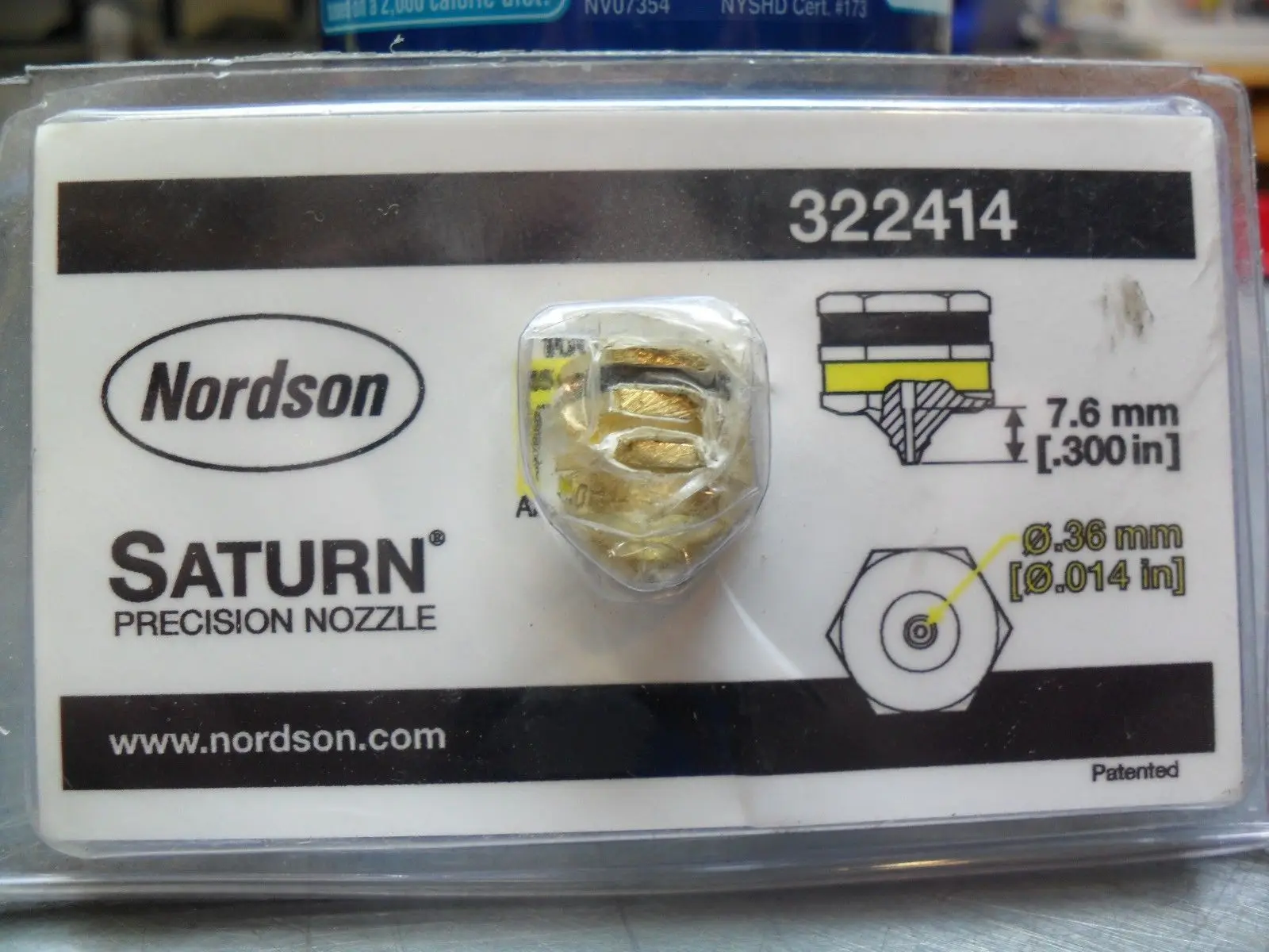 Nordson Fusion Machine 322114 Nozzle 322414 Nozzle 322014