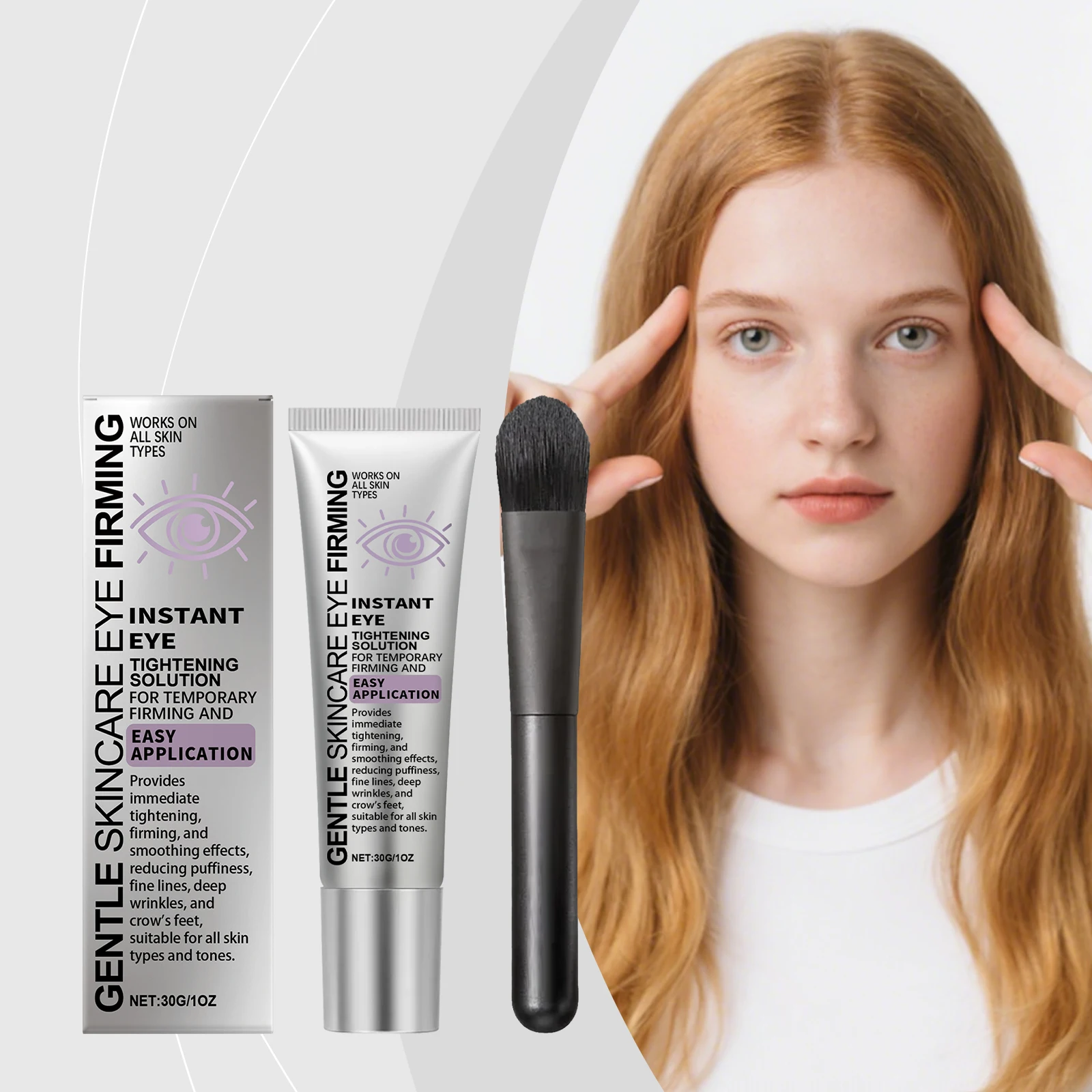 

Gentle Daily Eye Massage Cream – Hydrating, Plumping & Moisture-Locking for Delicate Eye Area